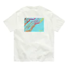 EririRiのさざなみ オーガニックコットンTシャツ