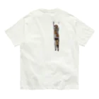 小鳥と映画館の頑張ってついてきちゃった三毛猫ちゃん Organic Cotton T-Shirt