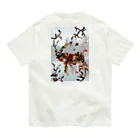 Yuumi Sugiuraの葉の鹿／鹿の枝 Organic Cotton T-Shirt