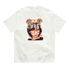 Re:Re:SmileyのBear Girl ☆◡̈⋆ オーガニックコットンTシャツ