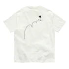 イラスト MONYAAT のバックプリント カップイン ゴルフTシャツ Organic Cotton T-Shirt