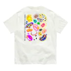 tomokoのウミウシ オーガニックコットンTシャツ