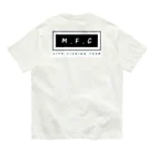 M.F.C OFFICIAL SHOPのMFCロゴ（ホワイト） オーガニックコットンTシャツ