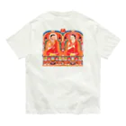 Nursery Rhymes  【アンティークデザインショップ】のチベット仏教の僧侶たち オーガニックコットンTシャツ