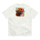 あゆのしおやきの白玉あんみつ Organic Cotton T-Shirt