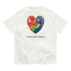 nissyheartのFUTAKO HEART STREET 9  オーガニックコットンTシャツ