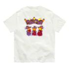 GOODS SHOP【そぞろな小窓】 SUZURI店の[バックプリント]【本番まであと何日？】 Organic Cotton T-Shirt