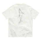 Kei Tanabeのザトウクジラ オーガニックコットンTシャツ