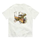 キッチンファラオのキッチンカー　デザイン オーガニックコットンTシャツ