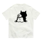 しっぽ堂の前後あり　Shippodoロゴ Organic Cotton T-Shirt