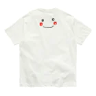 pinyako5502のニヤリくん オーガニックコットンTシャツ