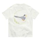 やちよ｜リアル鳥イラストのコアジサシさん オーガニックコットンTシャツ