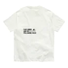 Spirit of Sailors 冒険ギアの航海（モノクロ） Organic Cotton T-Shirt