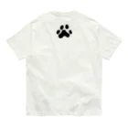 ぷんすこ(♂)のLIFE IS MEOW-TIFUL（黒ラインロゴ） Organic Cotton T-Shirt