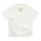 Mixてんちゃんと楽しい仲間たち‪‪🩷‪のハートフル⋆⸜❤️⸝‍⋆ Organic Cotton T-Shirt