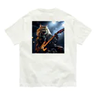 Gavi'sのRockなCat ギターバージョン3 Organic Cotton T-Shirt