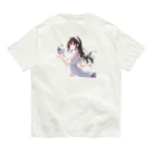 D.M@WORLDの鳥界のアイドル❤️鳩のハトコ様 Organic Cotton T-Shirt