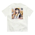 HARERUYA59の阪神タイガース　優勝　マスコット　トラ娘 Organic Cotton T-Shirt