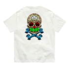 Hinakagoのメキシカンスカル オーガニックコットンTシャツ