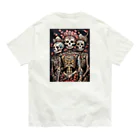 Skull sectionのガイコツのデザイン オーガニックコットンTシャツ