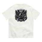 AIまーぼのRebel Ride: ビンテージバイカー Organic Cotton T-Shirt