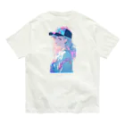 yanagi029の帽子女子 オーガニックコットンTシャツ