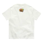 kiryu-mai創造設計の私の今日のおかず・とんかつ オーガニックコットンTシャツ