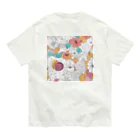 moko's merry shopのはなさき オーガニックコットンTシャツ