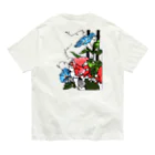 金魚切り絵 雅人-masato-のはかない想いを思い出す季節 Organic Cotton T-Shirt