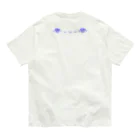 813hachiのビオラ オーガニックコットンTシャツ