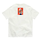 AQUAMETAVERSEの花束をあなたに　Hime  2530 オーガニックコットンTシャツ