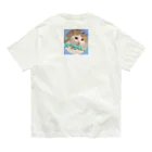 保護ねこねっこ倶楽部のスピードスターにゃんこ オーガニックコットンTシャツ