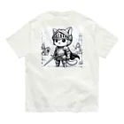われらちきゅうかぞくのナイト キャッツ(Knight Cats) Organic Cotton T-Shirt