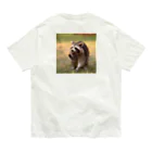 Raccoon Cool PlanetのRaccoon Cool Planet オーガニックコットンTシャツ