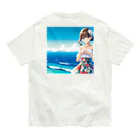 かるるんショップの夏と南国と休日と Organic Cotton T-Shirt