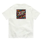 nuuartの1980年代のレトロフォント Organic Cotton T-Shirt