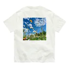 ドライバーの色々な草花 オーガニックコットンTシャツ