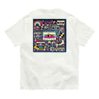 keyworks_shopの昭和レトロ80年代カセット オーガニックコットンTシャツ