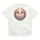 comati12の愛と調和の龍 オーガニックコットンTシャツ