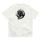 WAMI ARTのウツホ(宇宙)のア オーガニックコットンTシャツ