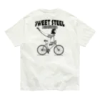 nidan-illustrationの"SWEET STEEL Cycles" #2 オーガニックコットンTシャツ