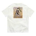 nidan-illustrationの"双輪車娘之圖會" 5-#2 Organic Cotton T-Shirt