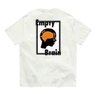 Tea CeremonyのEmpty Brain オーガニックコットンTシャツ