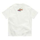 応魚のオデッサバルブ１ オーガニックコットンTシャツ