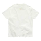 menkoiのメロンソーダLOGO オーガニックコットンTシャツ