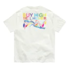 AURA_HYSTERICAのBuy high, sell higher オーガニックコットンTシャツ