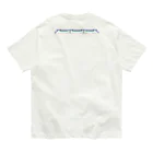 millionmirrors!のはたらくでんしゃ(先頭車両キラキラ) オーガニックコットンTシャツ