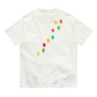 ドットデザインのパジャドットのゴースT small... オーガニックコットンTシャツ