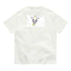 トリメガネのオカメのキョエコ オーガニックコットンTシャツ