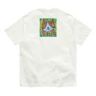 モフねこ部の爆睡猫 オーガニックコットンTシャツ
